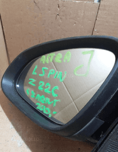 LUSTERKO LEWE LEWY LEWA Z22C SZARY SZARE 5 PIN OPEL ASTRA J,4 2