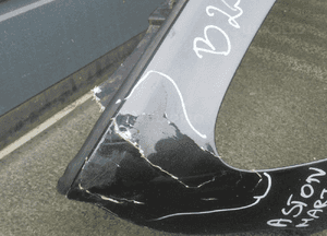 Błotnik przedni przód prawy lewy aston martin vantage V8 2005 7