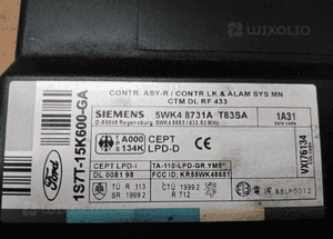 Moduł sterownik komfortu Ford Mondeo MK3 1S7T-15K600-GA 4