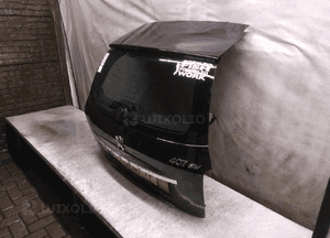 / KLAPA TYŁ TYLNA BAGAŻNIKA PEUGEOT 407 SW KOMBI EXL ELXD CZARNA DO MALOWANIA 3