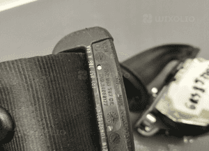 Audi pas bezpieczeństwa prawy przedni 6R3857706A 10