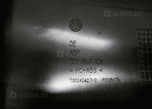 Schowek pasażera półka VW Passat B6 3C1857114 3C1857101 5