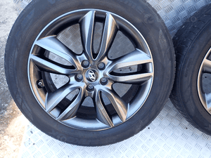 KOŁA FELGI ALUMINIOWE HYUNDAI 7,5JX19 Z OPONAMI LATO 235/55/19 KOMPLET 3