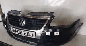 * ZDERZAK PRZÓD RPZEDNI DO VW VOLKSWAGEN PASSAT B6 LC9Z CZARNY 3