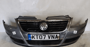 * ZDERZAK PRZÓD PRZEDNI VW VOLKSWAGEN PASSAT B6 LA7T SZARY GRAFIT 1