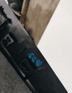 OSŁONA BAGAŻNIKA PRÓG TYŁ A2216900041 MERCEDES 221 3