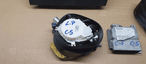 Konsola poduszki pasy AIRBAG sensor zestaw naprawczy Citroen C5 III 6