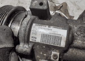 SPRĘŻARKA KLIMATYZACJI RENAULT 1.5 8200953359A ORYGINAŁ WYSYŁKA! 5