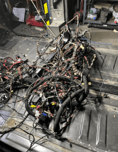 MERCEDES viano 639 wiązka instalacja wnętrza 2x elektryczne drzwi full 5