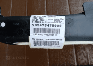 Kurtyna Airbag poduszka lewa Citroen C5 I 963475478000 6