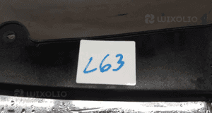 ) ZDERZAK PRZÓD PRZEDNI OPEL VECTRA C LIFT FL Z157 SREBRNY HALOGENY 2