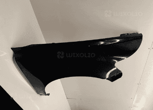 VOLVO V50 S40 2 II 2004 - 2012 BŁOTNIK PRZEDNI PRAWY 452-46 CZARNY 2
