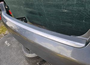 Zderzak Tyl Tylny Szary LX7Z 8E5807521 Listwa Chrom Dokladka Audi A4 B6 Sedan 6