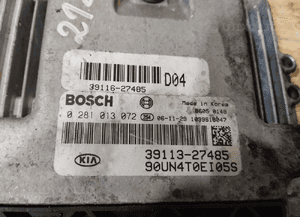 STEROWNIK SILNIKA KOMPUTER KIA CARENS III 2.0 CRDI 0281013072 6