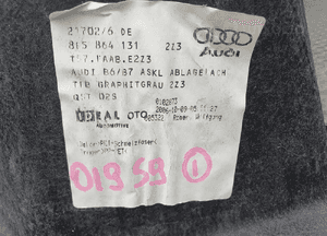 Boczek 8E5863887J 8E5864131 8E5863888G Tapicerka Bagaznika Lewy Prawy Audi A4 B7 Sedan 15