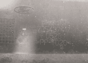 Zderzak przód kratka środkowa ford ka 08- 735437417 4