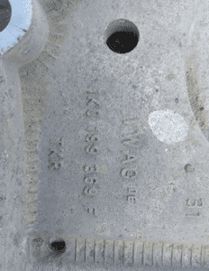 ZAWIESZENIE SANKI WÓZEK PRZÓD VOLKSWAGEN AUDI 1K0199369F 2