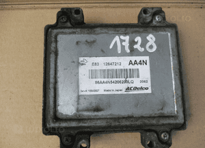 STEROWNIK SILNIKA OPEL MERIVA B 1.4B 12647212 1