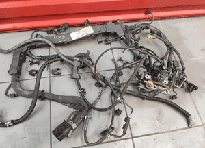 MERCEDES W204 2.2CDI OM651 INSTALACJA WIĄZKA SILNIKA WTYCZKI A6510100243 1