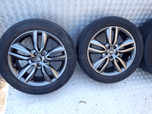 KOŁA FELGI ALUMINIOWE HYUNDAI 7,5JX19 Z OPONAMI LATO 235/55/19 KOMPLET 2