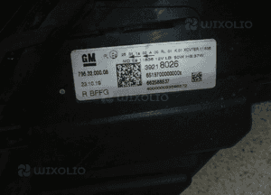 OPEL ASTRA V K REFLEKTOR FULL LED PRAWY LEWY IGŁA 6