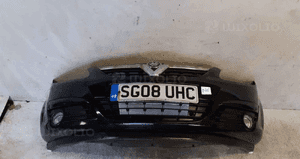 Zderzak przód przedni do opel corsa d halogeny Z20R czarny 1