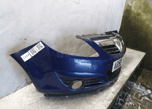 $ ZDERZAK PRZÓD PRZEDNI DO OPEL CORSA D KOD KOLOR Z21B NIEBIESKI 4