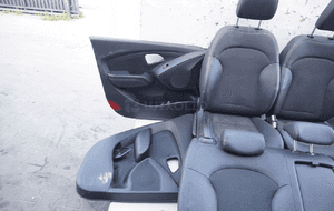 FOTELE SIEDZENIA GRZANE PRZÓD TYŁ PÓŁ SKÓRA HYUNDAI IX35 I 3