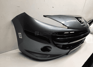 ^ ZDERZAK PRZÓD PRZEDNI PEUGEOT 207 EZWD SZARY HALOGENY 5