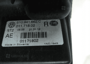 Vw golf 7 vii sporstvan halogen prawy cały 510941662C 3