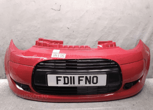 Zderzak przód citroen C1 lift fl vtr kjh czerwony 1