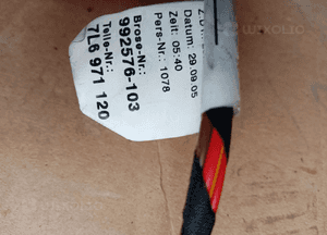 Wiązka instalacja drzwi lewy przód VW Touareg 7L6971120 3