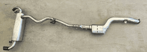 Bmw G20 tłumik końcowy wydech katalizator filtr dpf 8599404 8477554 1