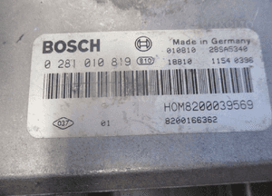 STEROWNIK SILNIKA MEGANE SCENIC 1.9 DCI 0281010819 2