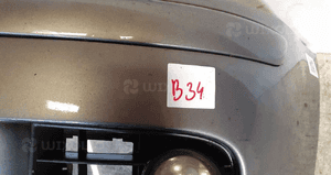 ^ ZDERZAK PRZÓD PRZEDNI DO VW VOLKSWAGEN GOLF 5 V LA7T SZARY 2