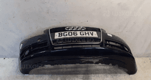 $ ZDERZAK PRZÓD PRZEDNI DO AUDI A4 B7 HALOGENY GRANATOWY LZ5J 1