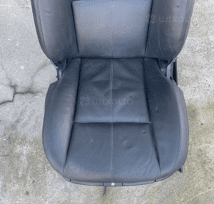 MERCEDES s 221 fotel przedni czarny skórzany lewy prawy grzany 13