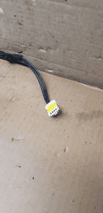 Zapinka pasa tył tylna Citroen C5 III 96561757XT 4