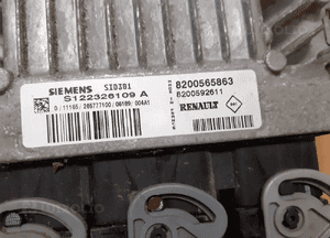 ZESTAW Renault Scenic II Megane II 519158083 | S118539003E | 8200606825 | 8200565863 12