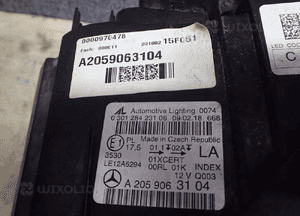 Lampa lampy przód mercedes c klasa W205 full led 4