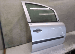/ DRZWI PRZÓD PRZEDNIE PRAWE OPEL ZAFIRA B Z157 SREBRNY 2