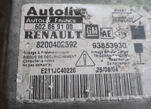 Moduł sensor air bag trafic vivaro 04- 602869100 2