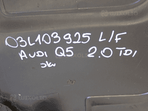 Pokrywa osłona silnika audi Q5 2.0 tdi 03L103925 l/f p/n 4