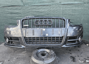 Zderzak Przod Przedni S-Line Kratki Spryski Xenon Czujniki PDC Halogeny Gril Atrapa LZ9Y AUDI A4 B7 Kombi Sedan 2