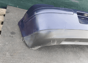 Zderzak Tył Tylny LB5N Niebieski Podswietlanie Tablicy Lampki Spojler VW Golf IV 4 18