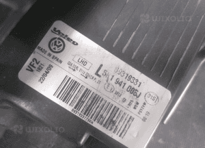 Lampa lampy przód prawa lewa vw golf vi 6 5K0 5K1941005J 7