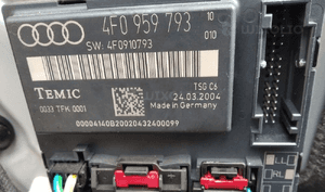 Audi A6 C6 moduł sterownik drzwi lewych 4F0959793 4F0959793R 2