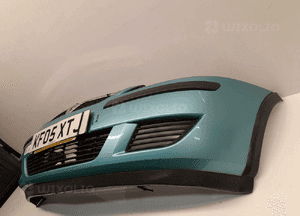 } ZDERZAK PRZÓD PRZEDNI OPEL CORSA C LIFT FL Z20N BŁĘKITNY 3