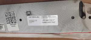 Kurtyna airbag boczna prawa Seat Leon II 1P0880742E 5