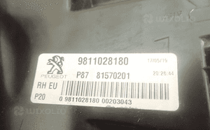 Lampa prawa tylna peugeot 5008 ii 2 led 16- 3